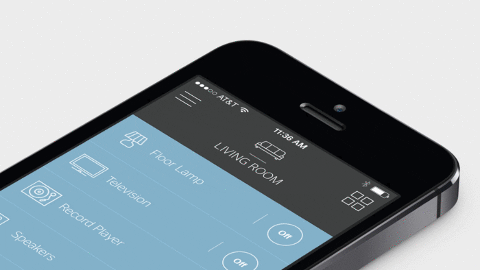 Zuli Smartplug App. Image obtained with thanks from Zuli's Kickstarter page.
