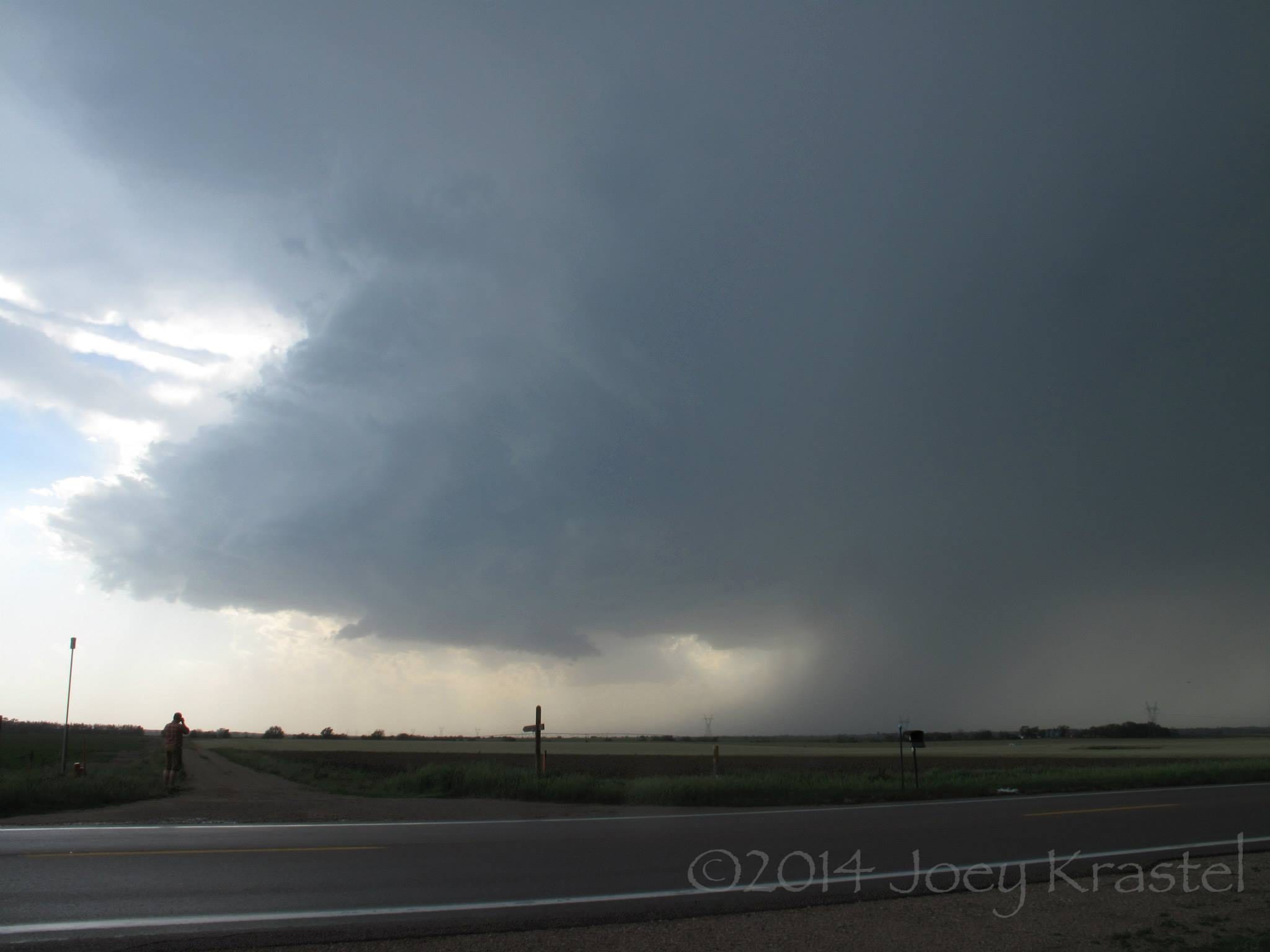 Nimbus Storms Storm Chasing In Arnold, Nebraska
