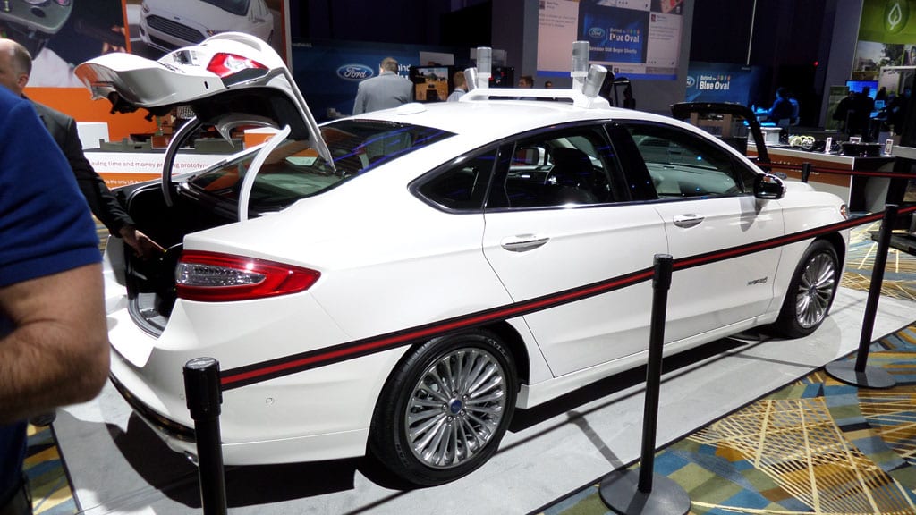 Ford Fusion research vehicle (autonomous)