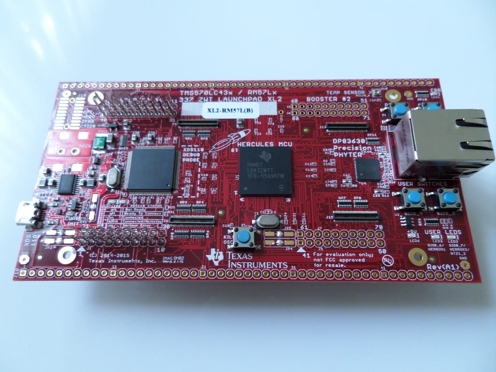 Texas Instruments RM57L Microcontroller