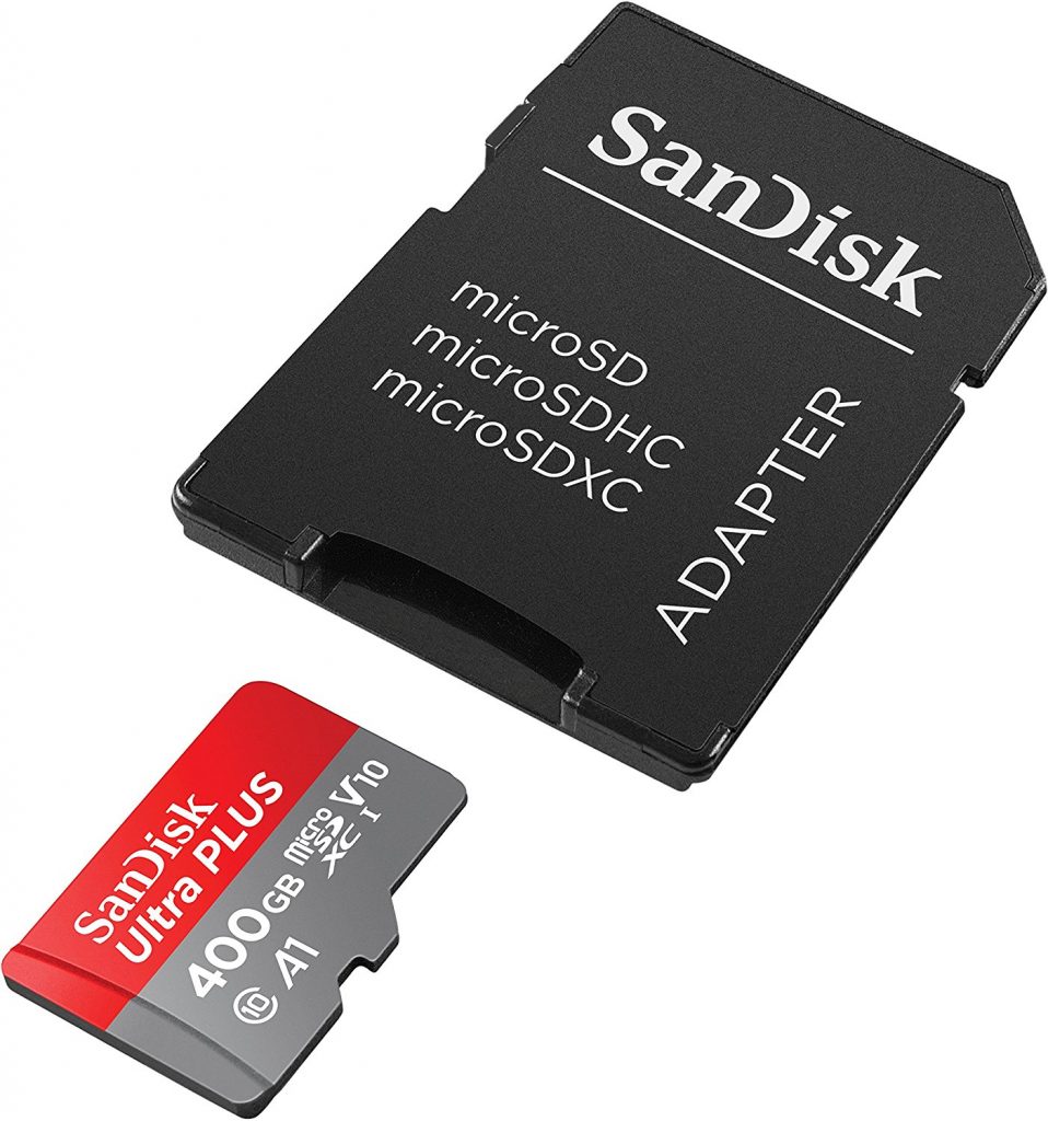 SanDisk 400GB microSD card