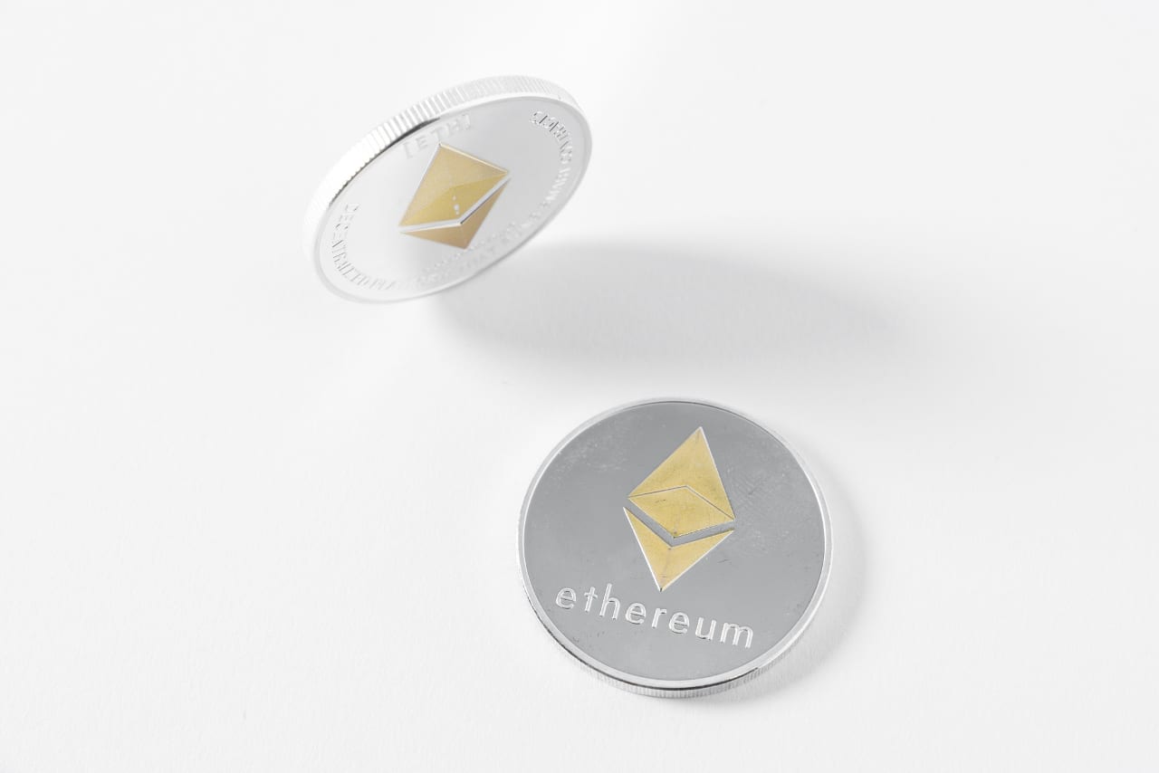 Ethereum coins (cryptocurrency)