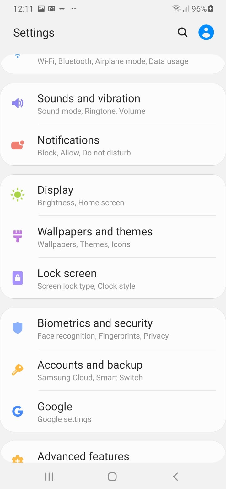 Enabling encryption in Android 9 - Step 1