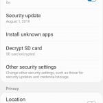 Step 2 – Tap Other Security Settings