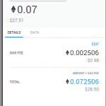Step 7 – MetaMask Amount and Gas Fee Confirmation